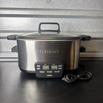Cuisinart MSC-600 Central Qt Multi-cooker Slow Brown Saute Steamer. Fixed Price $56.21.