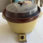 Vtg Rival Deluxe Crock Pot Slow Cooker 5 Qt Avocado Model 3300-2 1970'S. Fixed Price $29.99.