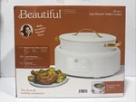 Beautiful 10 6 Qt Electric Multi-cooker White Icing By Drew Barrymore. Fixed Price $79.99.