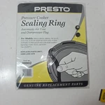 Presto Cooker Sealing Gasket #9902 Auto Air Vent And Overpressure Plug. Fixed Price $14.62.