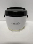 Crock-pot Lunch Mini Warmer White & Black Model SCCPLC200-G. Fixed Price $16.99.