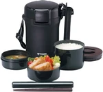 Tiger Thermos Lunch Box Thermal Insulation Stainless Vacuum Lw* F/s Japan Import. Fixed Price $115.18.