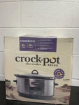 Crock-pot Large 8-QUART Programmable Slow Cooker With Auto Warm Setting Black.... Fixed Price $65.99.