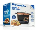 Powerxl Stirmax Multi-cooker Slow 7.5 Qt Hands-free Cooking Black. Fixed Price $69.48.