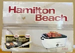 Vintage Hamilton Beach Automatic Roaster Oven Qt Model 32183 Rare Damage Box. Fixed Price $169.99.