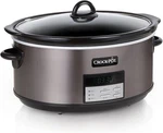 Crock-pot 8-QUART Programmable Slow Cooker Digital Timer Auto Warm Black. Fixed Price $144.95.