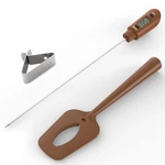 Candy Spatula With Thermometer Built Pot Clip Fast Instant Read Digital. Fixed Price $25.70.