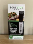Sous Vide Art Of Cooking Slow Cooker 1000 Watt W/bonus Cookbook New Sealed Box. Fixed Price $37.99.