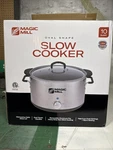 Magic Mill Slow Cooker 10 Quart Extra Large Non-stick Metal Searing Pot & T.... Fixed Price $80.00.