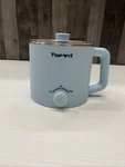 Topwit Multifunction Electric Hot Pot Light Blue T160A-1.6L. Fixed Price $20.00.