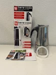 Bene Casa Espresso Coffee Maker/cafetera, Stainless Steel. Fixed Price $16.19.