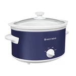West Bend Slow Cooker 4-QUART Manual Crockery Style With Quarts, Navy. Fixed Price $51.18.