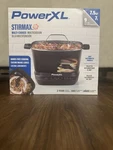 Powerxl Stirmax 7.5QT Digital Multi-cooker W/ 9 Cooking Pre-sets, Black. Fixed Price $75.99.