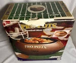 New / Open Box Pro Pots Football Slow Cooker 1.5 Qts FB-77 Original. Fixed Price $25.59.