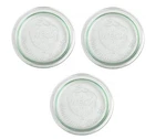 3 Weck 100MM (approx. 4") Large Original Loose Fitting Replacement Glass Li.... Fixed Price $20.59.
