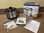 Crock-pot Little Dipper Mini Slow Cooker 32041-C 16 Oz. W/ Manuals. Fixed Price $23.22.