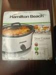 Hamilton Beach 33665G 6-QUART Stoneware Slow Cooker W/ Cooking Settings. Fixed Price $39.99.