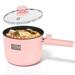Electric Hot Pot, Lazy 1.5L Rapid Noodles Cooker With Dual Power, Non-st.... Fixed Price $43.59.