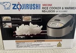Zojirushi Micom NS-LGC05 Rice Cooker & Warmer Stainless Black. Fixed Price $125.00.