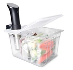 Everie Sous Vide Container 12 Quarts With Universal Collapsible Hinged Lid, C.... Fixed Price $69.39.