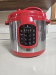 Cooks Essential 6QT. Electric Pressure Cooker Red. Fixed Price $52.50.