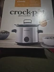 New Crockpot 2-QUART Slow Cooker Stainless Steel. Fixed Price $20.00.