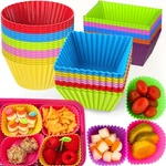 Lunch Box DIVIDERS40 Pcs Cupcake Linerssilicone Muffin Cupsben. Fixed Price $13.07.