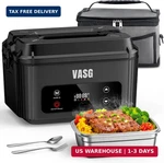 Vasg 2026 Upgraded Cordless Heated Lunch Box For Adults, Xxl 5.1-CUP Electric. Fixed Price $115.48.