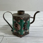 Vintage Small Oriental Tea Pot (no Top). Fixed Price $99.99.