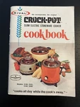 Rival Crock-pot Slow Electric Cooker Cookbook Models 3300 3100-3101, 3102-3103. Fixed Price $6.99.