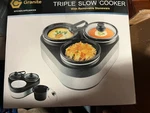 Granite Triple Slow Cooker - 1.0 Quart Each. 3.0 Total. Fixed Price $55.99.