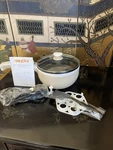 Dezin Hot Pot Electric Upgraded, Non-stick Saut Pan, Rapid Noodles. Fixed Price $35.00.
