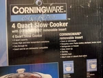 Corningware Electric Slow Cooker Crock-pot Quart SC-3544 Spotless !!!!!!!. Fixed Price $124.95.