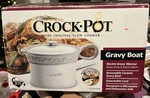Crock Pot Gravy Boat Slow Cooker Warmer New In Open Box. Fixed Price $24.99.