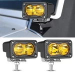 For Dodge Ram 1500 2500 3500 Led Light Pod 2X3" Pillar Hood Ditch Mount Yellow. Fixed Price $34.98.