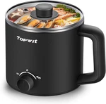 Hot Electric, Pot, 1.6L Ramen Cooker, Multifunctional For Pa. Fixed Price $42.97.