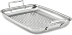 All-clad Outdoor Stainless Steel Roaster 15X11 Inch Oven Broiler Safe 700F. Fixed Price $59.99.