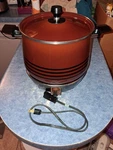 Vntg 70S West Bend 5225 Lazyday 6QT Slow Cooker Very Nice Condition-works Great!. Fixed Price $49.99.