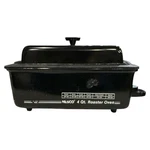 Nesco 4 Qt Black Roaster Oven With Pan Inserts Cook Bake Slow Steam. Fixed Price $44.85.