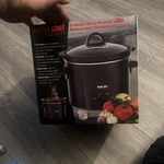 Better Chef 3 Quart Round Slow Cooker With Removable Stoneware Crock White. Fixed Price $29.88.