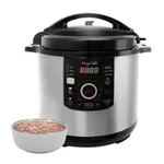 Megachef 12 Qt 1600W Steel Digital Pressure Cooker 15 Presets & Glass Lid. Fixed Price $177.92.