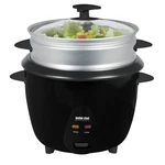 Better Chef 5 Cup Rice Cooker With Food Steamer Attachment. Fixed Price $67.23.