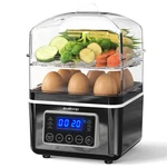 Evoloop 2 Tiers Electric Food Steamer For Cooking 4 Qt Digital Multi Vegetable. Fixed Price $81.88.