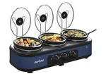 Triple Slow Cooker, 3 2.5 Qt Buffet Food Warmer - Open Box, Brand New!. Fixed Price $69.00.