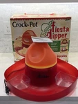 Rival Crock Pot Fiesta Dipper NF100 2006 Warmer Sombrero Party Tray Salsa Chips. Fixed Price $16.65.