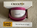 Crock-pot 20-OUNCE Electric Lunch Purple/white New In Box. Fixed Price $37.99.
