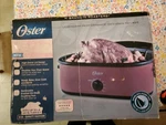 Oster QT-24LB Turkey Roaster Oven Red/black,keep WARM-450 CKSTRS18- Rhdw Uec. Fixed Price $34.00.