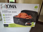 Aroma 18-QT Roaster Oven Fits 24 Lb Turkey New In Box. Fixed Price $55.99.