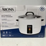 60-CUP 30-CUP Uncooked Commercial Rice Cooker ARC-1033EWHITE. Fixed Price $198.00.