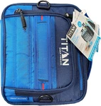 Titan Deep Freeze Expandable Lunch Box With 2 Ice Walls, Blue,gray, Black,.... Fixed Price $49.23.